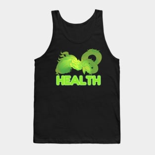 Money Wish Smole Illustration for this next new year 2024 of earth green dragon Tank Top